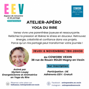 Atelier-apéro Yoga du rire