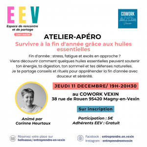 Atelier Huiles essentielles