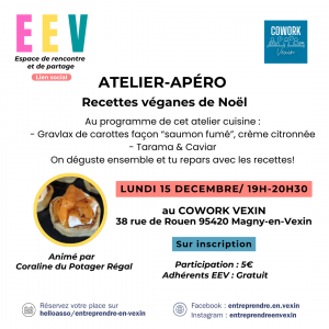 Atelier cuisine vegan